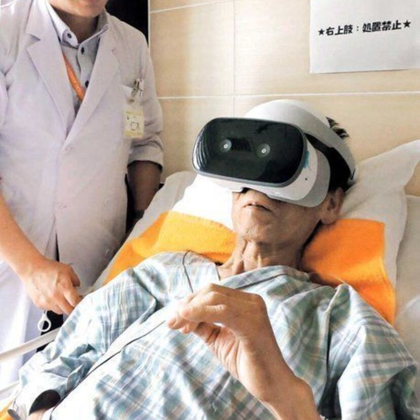 VRを使って懐かしの思い出を再現！終末期緩和ケアに応用されていると話題に！！