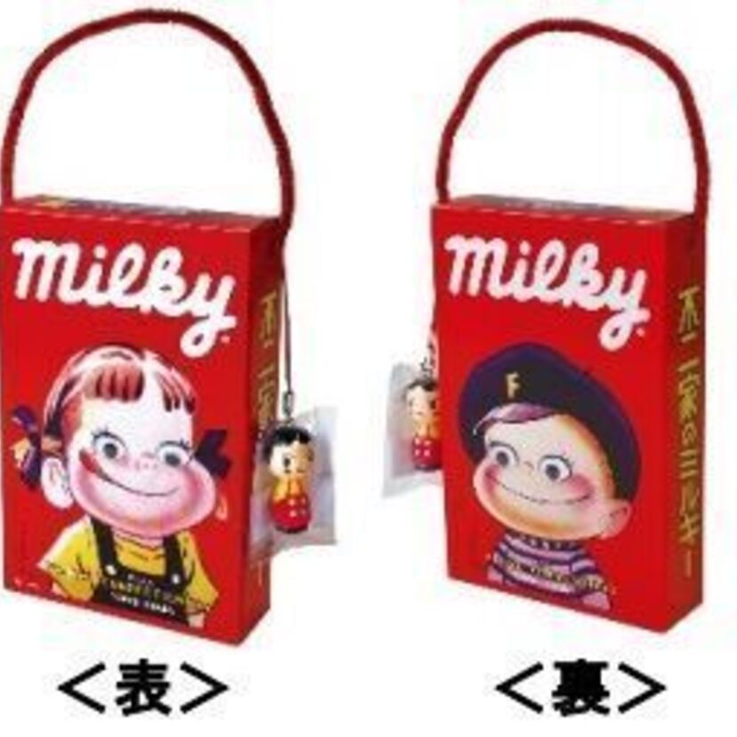発売当初のパッケージが蘇る!昭和30年代の「手提げミルキー」が復刻!過去の復刻グッズって何があったっけ?