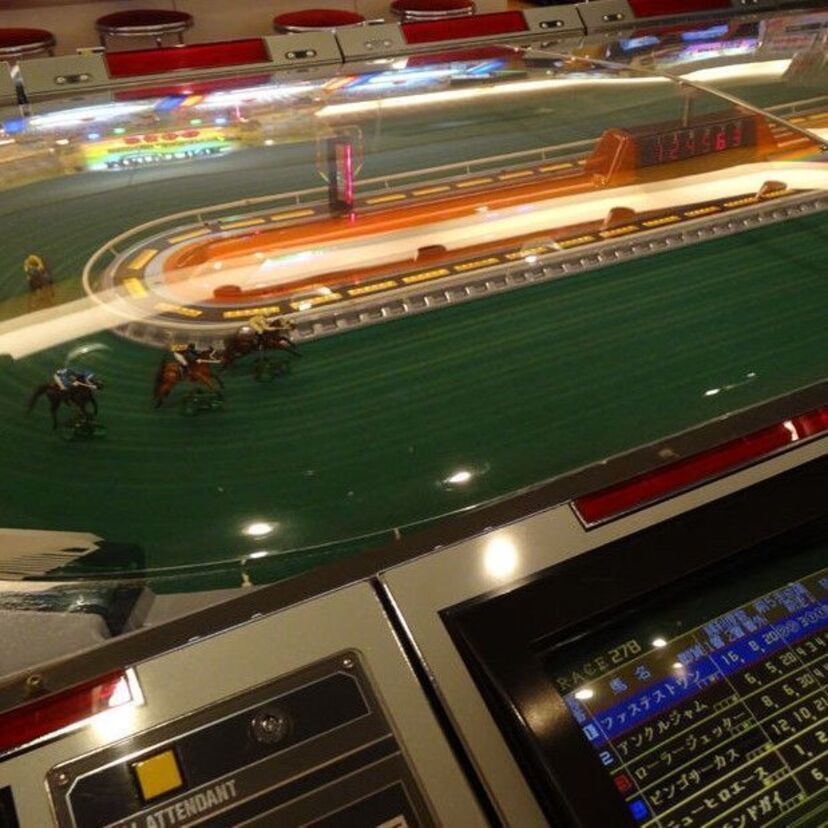 競馬ゲームはゲーセンの花形！メダルゲームの楽しさを教えてくれました。