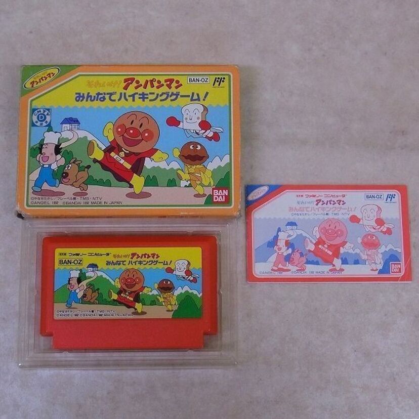 ギネスにも認定されたキャラクターの中から「それいけ!アンパンマン みんなでハイキングゲーム!」の登場キャラは誰!?