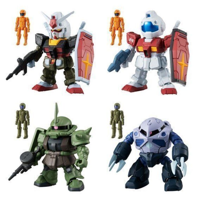 人気の食玩「マイクロウォーズ」シリーズより『機動戦士ガンダム マイクロウォーズ SP』が発売決定！！