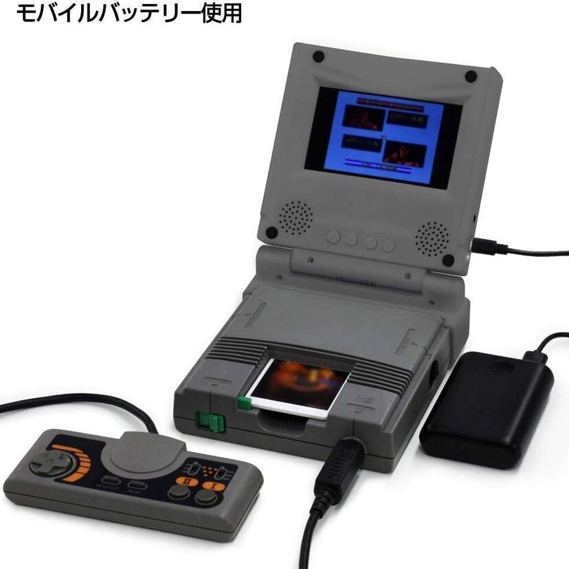 あの「PCエンジンLT」の再来！？PCエンジンを外でもプレイ可能な液晶モニターが発売決定！！