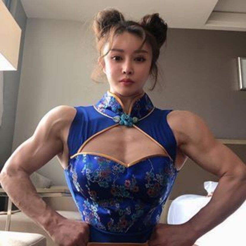 「リアル春麗」なムキムキ過ぎる中国人美女が話題に！本業は超意外な職業だった！！