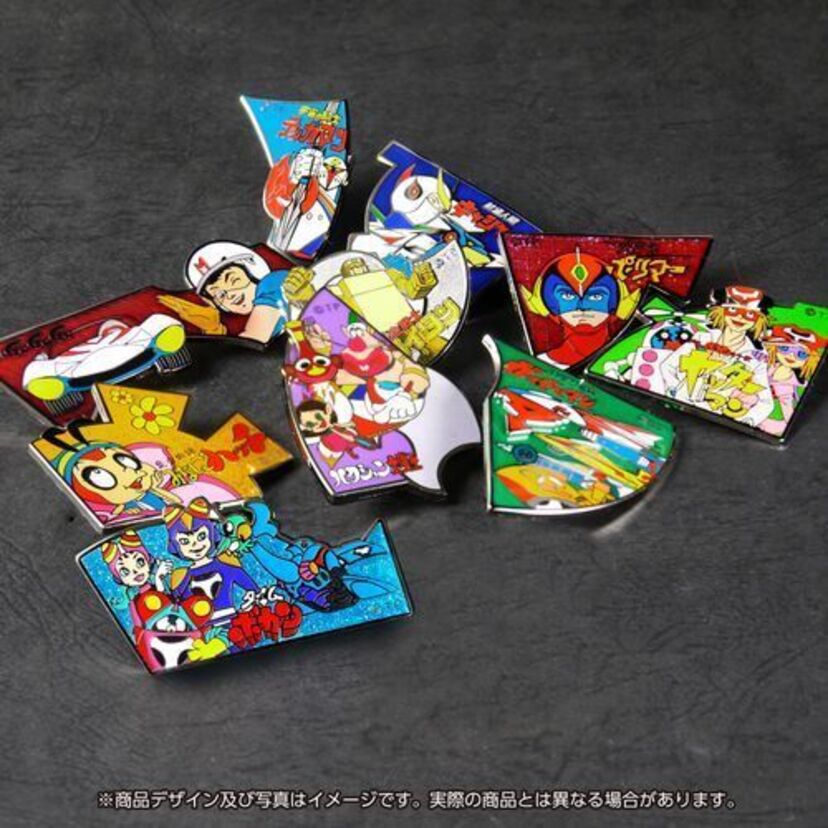 ハクション大魔王、ガッチャマン、タイムボカン…「タツノコプロキャラクター額装ピンバッジセット」が数量限定発売！！