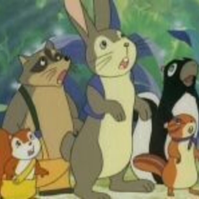 森のねずみたちが可愛すぎるアニメ「山ねずみロッキーチャック」