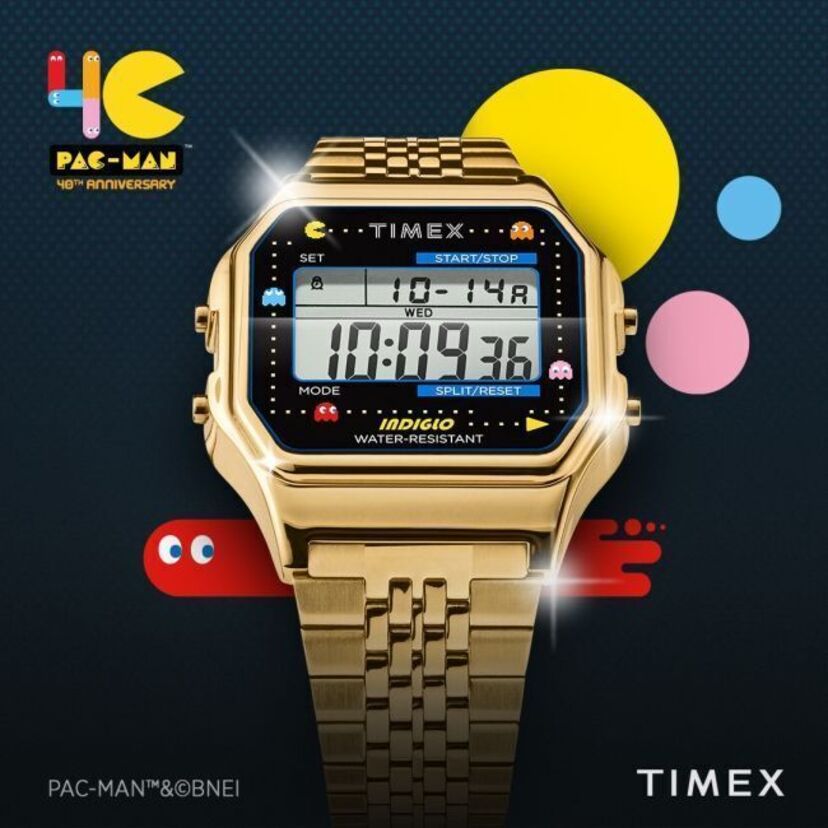 「パックマン」の生誕40周年記念！アメリカの腕時計ブランド「TIMEX」からコラボウォッチが登場！！