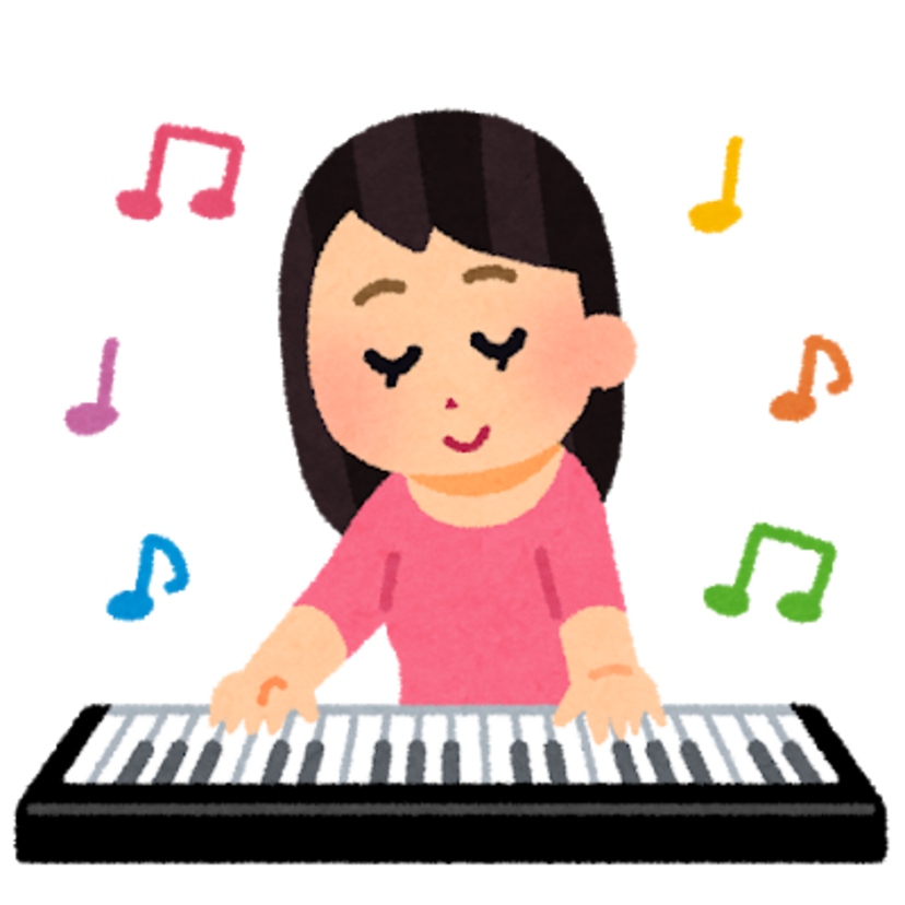 ピアノで練習した歌謡曲は何かありますか？