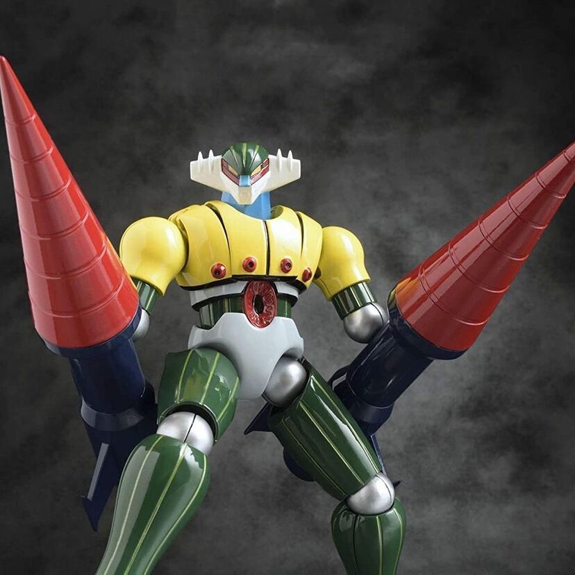 70年代半ばに放送された！永井豪原作のロボットアニメ「鋼鉄ジーグ」のフィギュアが登場！！