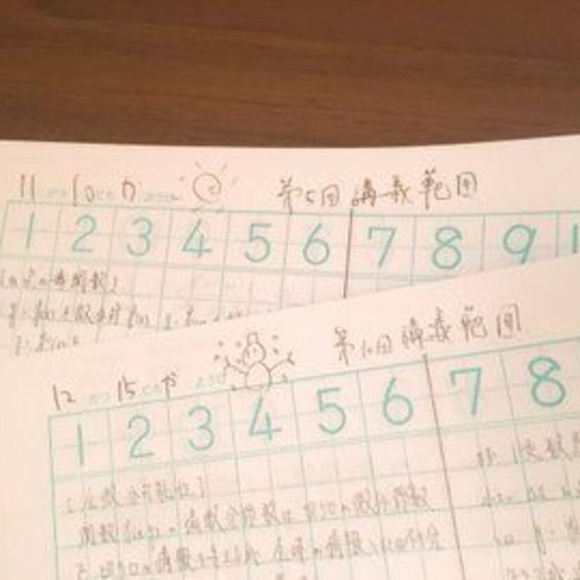 小学生向けの学習帳を「大学に入学後も使っている学生」がまさかの事態に遭遇！！