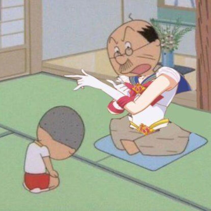 「ばっかmooon！月に代わってお仕置だ！」サザエさんとセーラームーンがまさかのコラボ！？