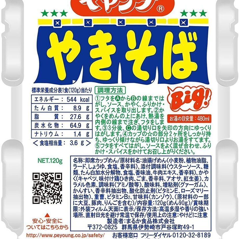人気の定番カップ焼きそばどれが好き？ランキング結果発表！！