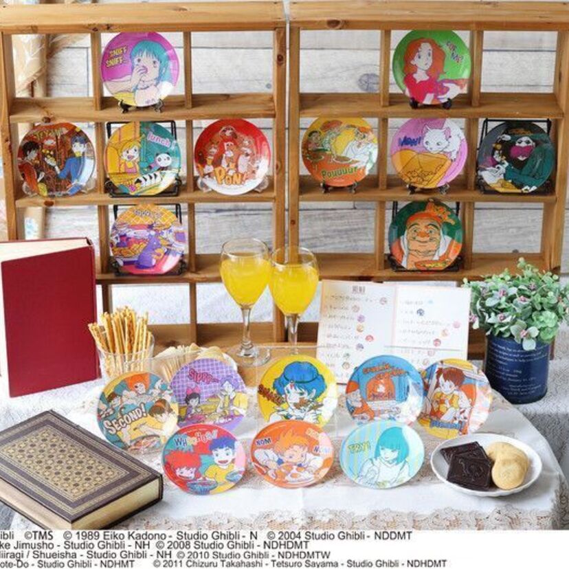 ジブリ作品に登場する「ジブリ飯」なガラス皿が登場！「パンダコパンダ」柄も！さらに「カメオブローチコレクション」も登場！