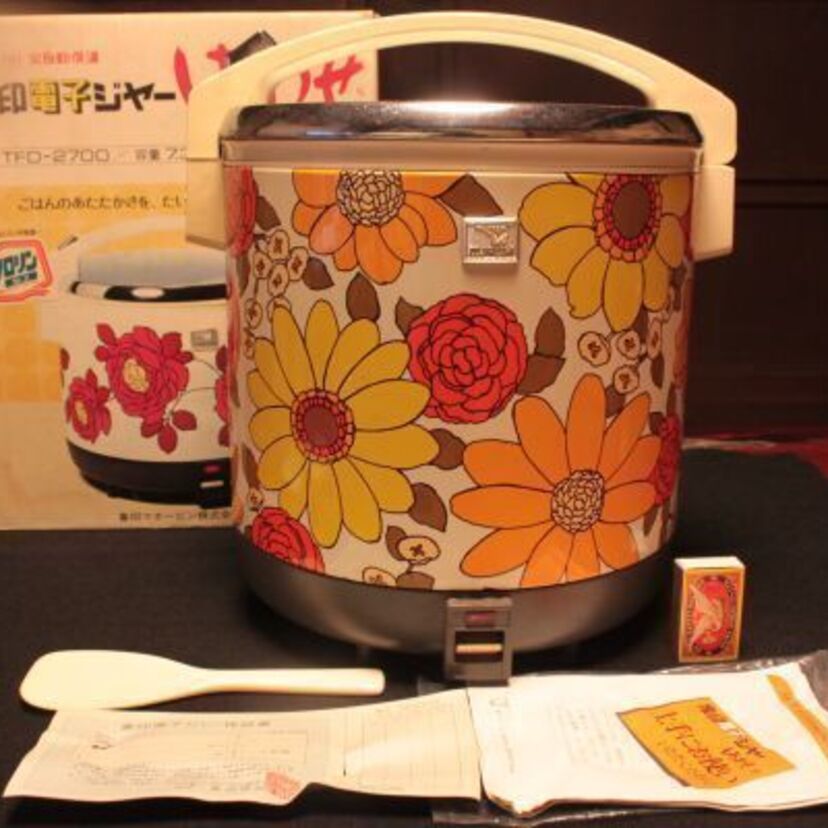 昭和の時代には当たり前だった花柄のデザイン！象印の「象印花柄復刻シリーズ」が注目を浴びる！！