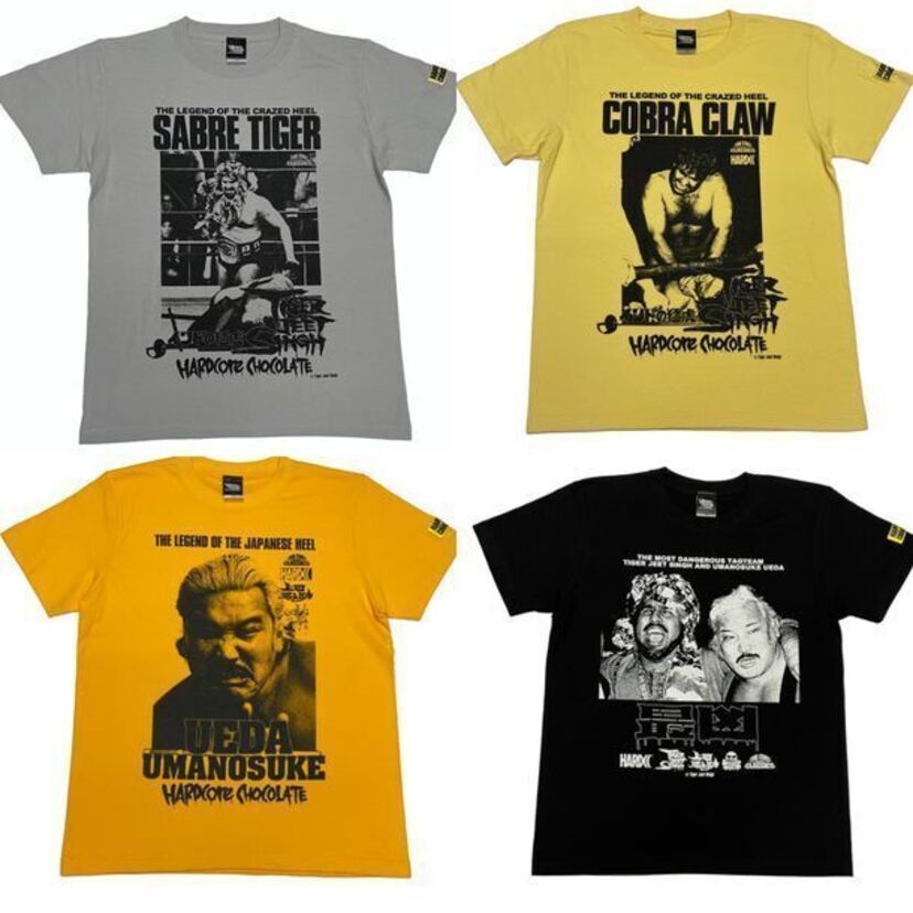 アントニオ猪木の「純プラチナ製」フィギュアが登場！タイガー・ジェット・シンと上田馬之助のTシャツも好評発売中！！