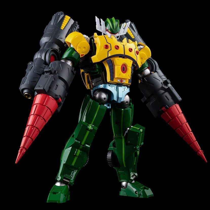 70年代の名作ロボットアニメ『鋼鉄ジーグ』ジーグフリートの可動式フィギュアが登場！！