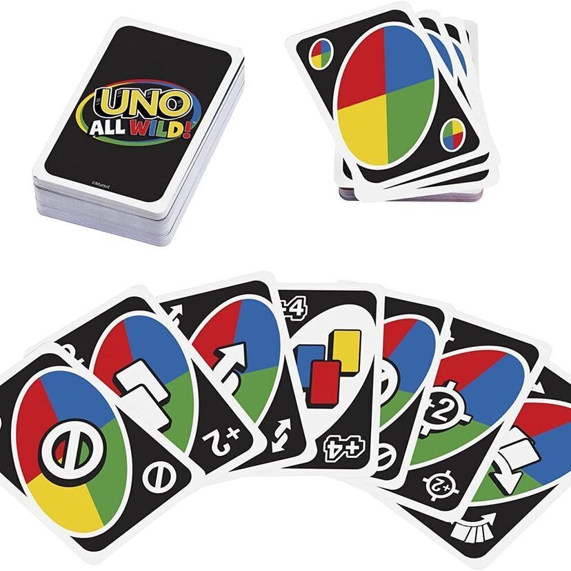 数字も色も関係ない！すべてのカードがワイルドな『UNO オールワイルド』！