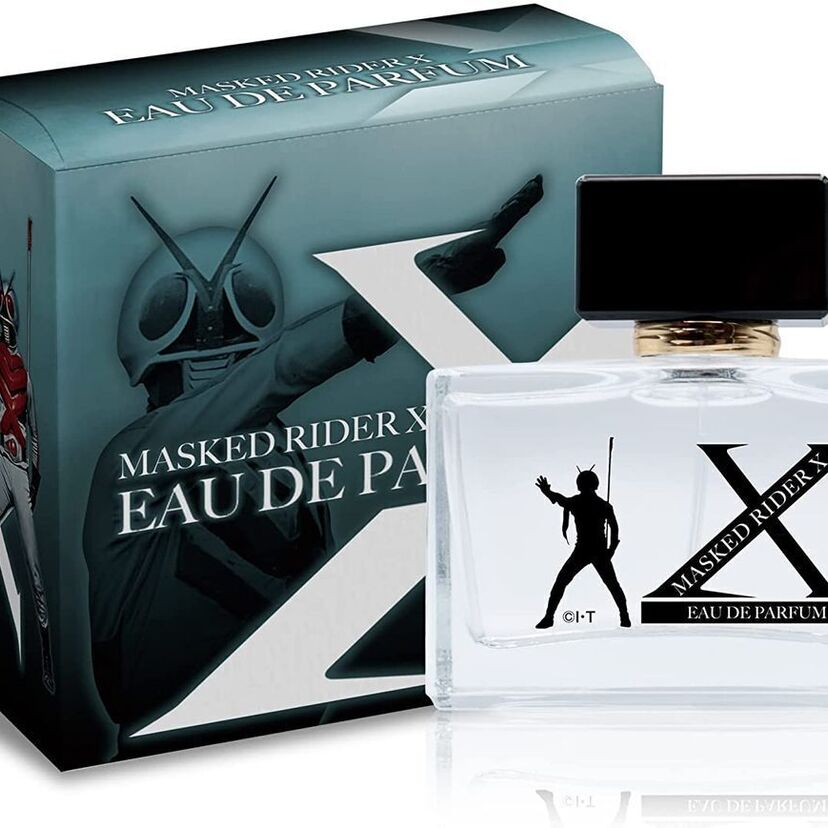 仮面ライダーシリーズの第3作「仮面ライダーＸ」の香水が発売！昭和ライダーの主題歌・挿入歌のストリーミングが解禁中！！