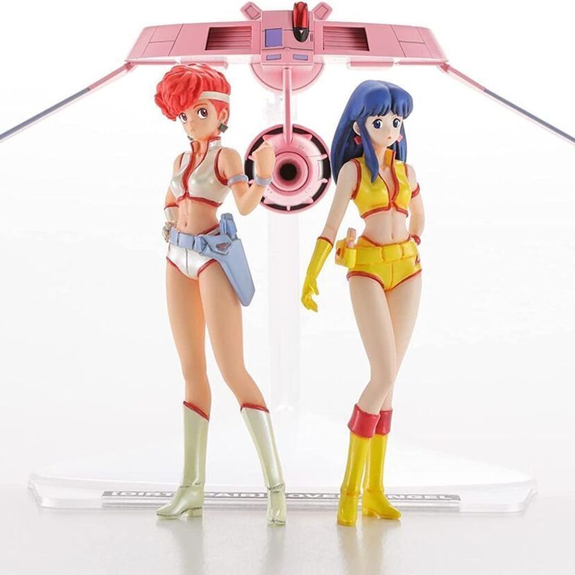 80年代を代表するSFアニメ『ダーティペア』より、ケイ&ユリのフィギュアが宇宙船「ラブリーエンゼル」とともに登場!!