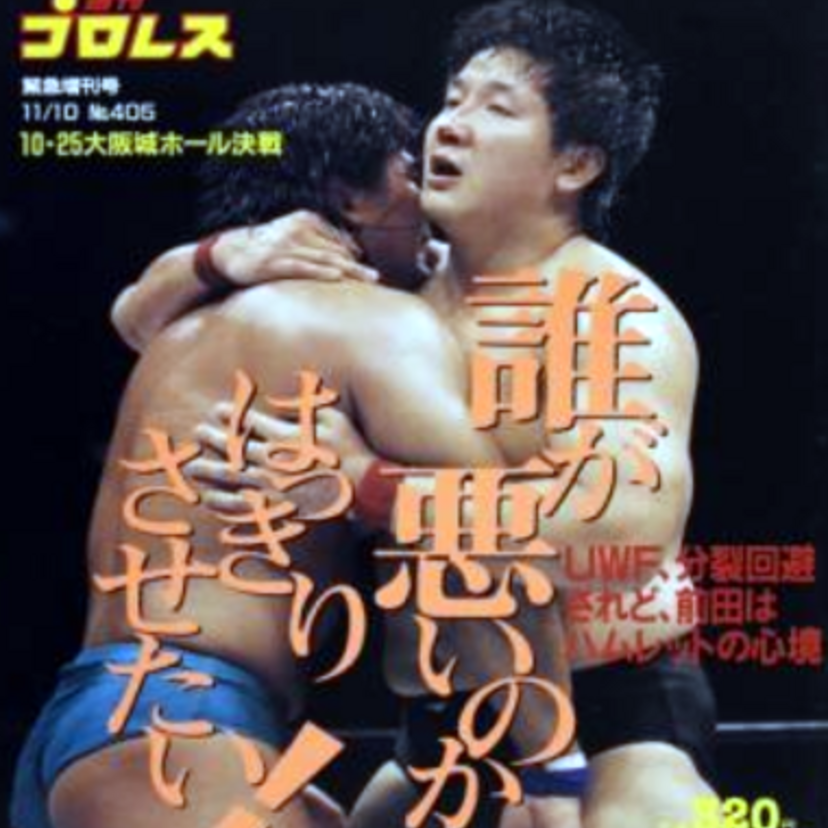 第2次UWF崩壊 弾け散ったパワー・オブ・ドリーム