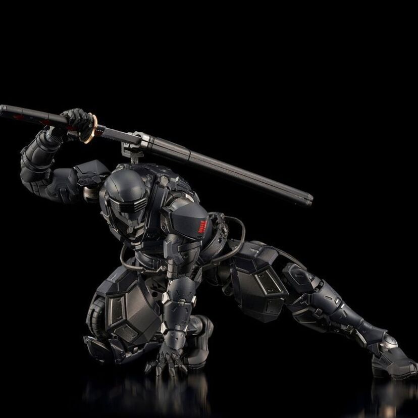 沈黙の忍！『G.I.ジョー』に登場する「スネークアイズ」が、フレイムトイズのアクションフィギュアブランド「人機巧」シリーズにラインナップ。