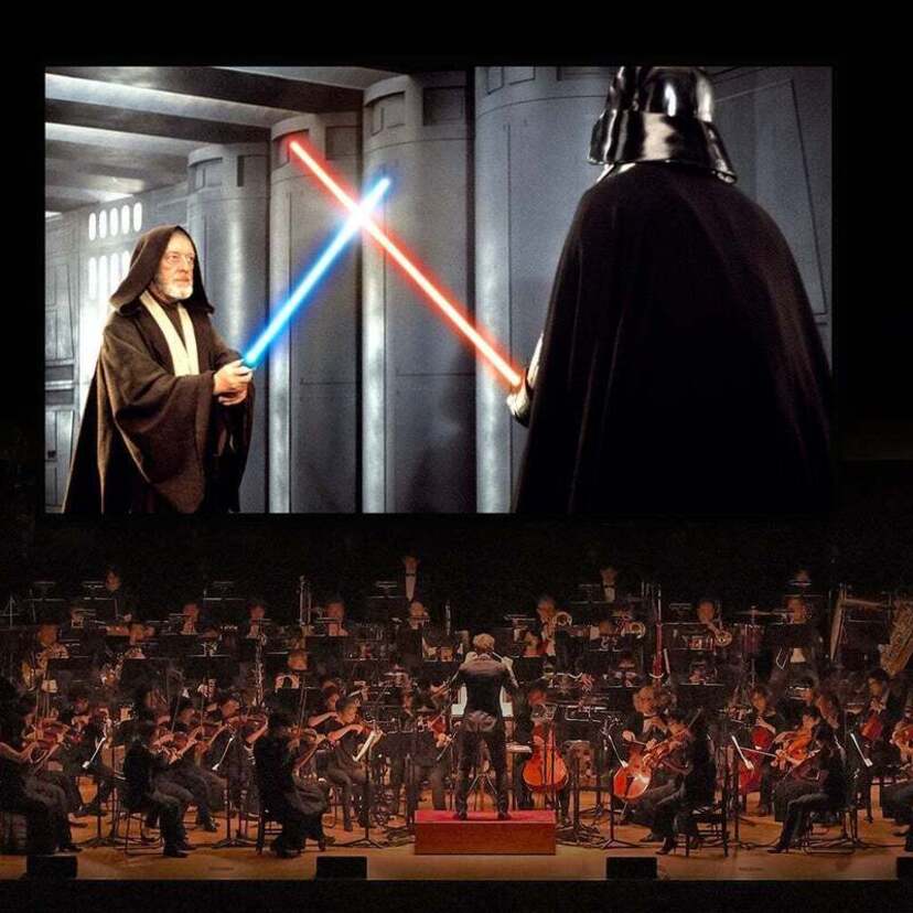 スター・ウォーズのシネマ・コンサート再び！！作曲家ジョン・ウィリアムズの歴史的音楽を大スクリーンでの映画全編上映に合わせて生演奏！