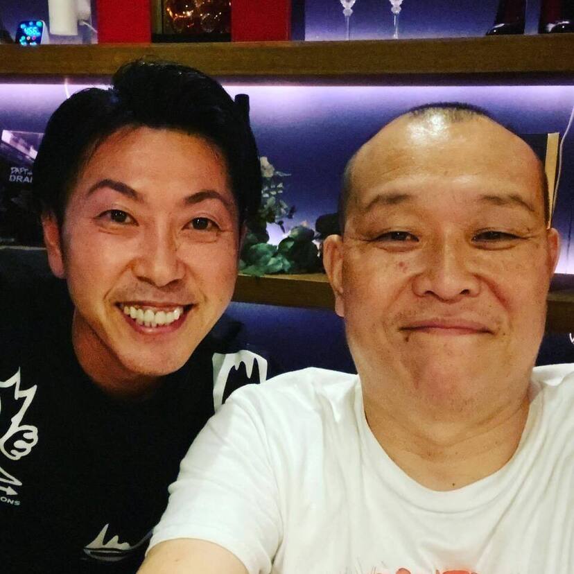 千原せいじ（53）が元・猿岩石の森脇和成（48）との2ショットを披露！！