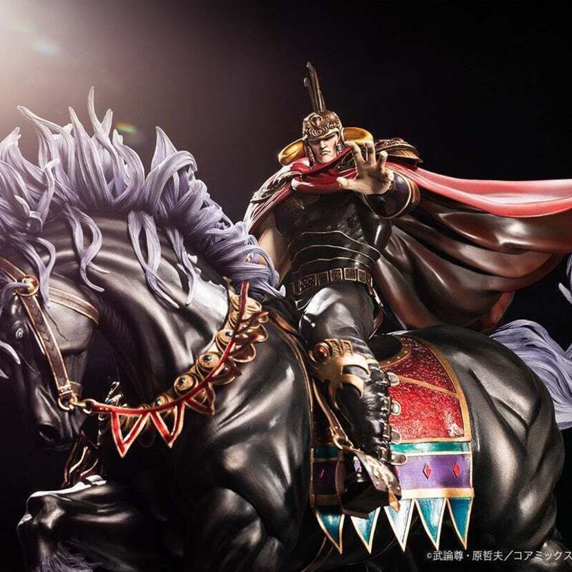 よかろう！！どこからでもかかってくるがいい！！全高約49cm『ラオウ＆黒王号』フィギュアが登場！！