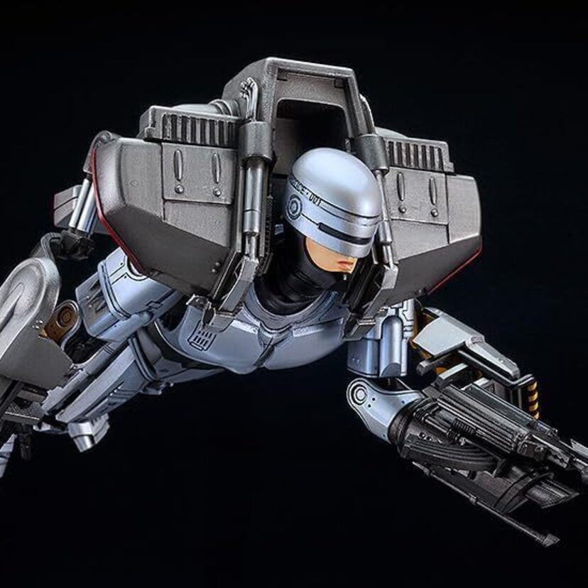 1993年の映画「ロボコップ3」より、ジェットパックを装備したロボコップがプラモデルになって登場！！