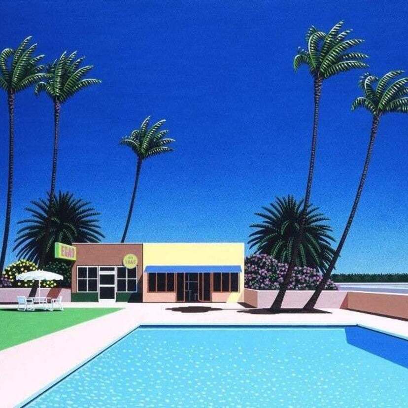 大瀧詠一「A LONG VACATION」のジャケットを担当！『永井博 版画展―URBAN CRUISIN’ー』が開催！