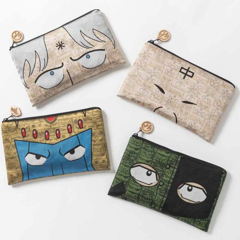 「博多織」とキン肉マンがコラボ！超人の「にわか面」をイメージした「博多織 キン肉マンにわかポーチ」第2弾が登場！！