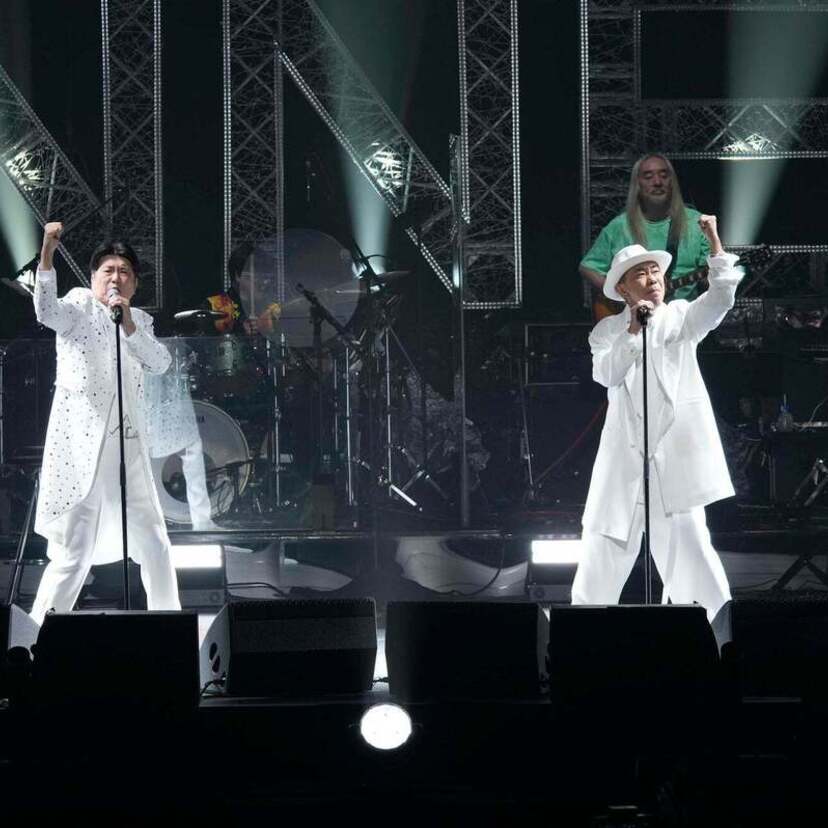 とんねるずが29年ぶりの日本武道館公演を開催！2日間で18000人を動員！12月にはFOD独占配信が決定！！