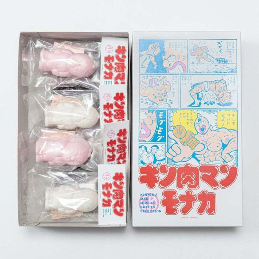 新年のお祝いにふさわしい紅白モナカ！新春特別仕様「キン肉マン紅白モナカ」が発売！！