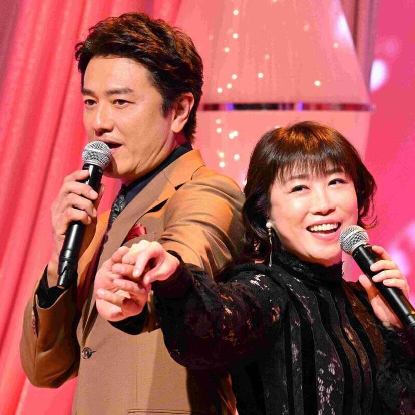 デビュー30周年の水森かおりが俳優・原田龍二とデュエットソングを披露!八代亜紀の復帰作として作られた幻の曲も熱唱!!