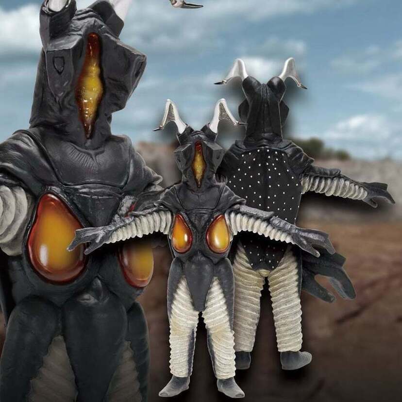 戦闘体勢イメージのポーズ造形にリアルな彩色!「ウルトラマン」に登場する『ゼットン』のソフビ製フィギュアが発売!!