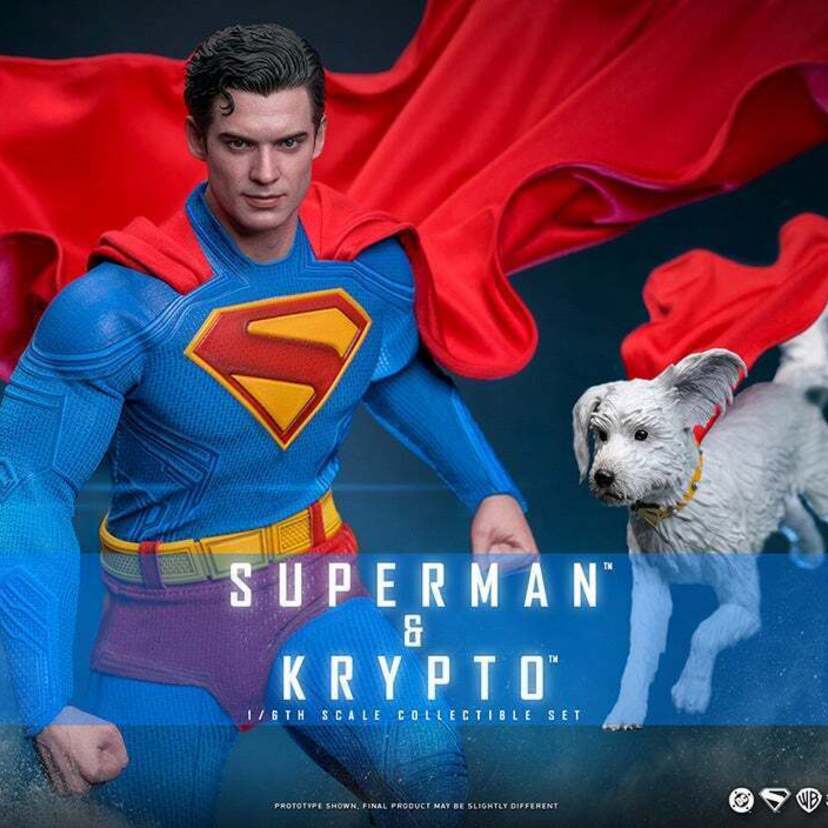 7月11日公開の映画「スーパーマン」より、『スーパーマン』『クリプト』の1/6スケールフィギュアが登場！！