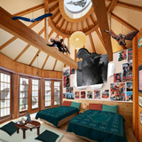 昭和ノスタルジー全開！淡路島ゴジラコラボルーム「昭和東宝怪獣資料室」12/20オープン