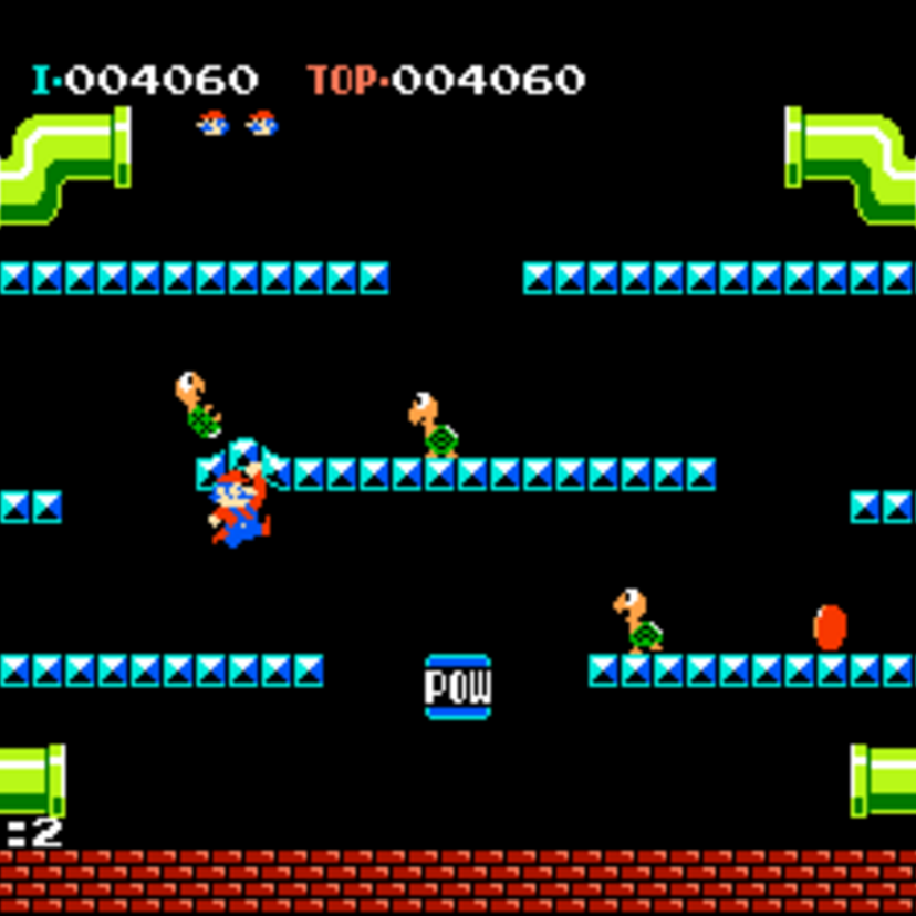 【マリオブラザーズ】マリオが主役となった記念すべきタイトル！そして元祖2人同時プレイアクションゲーム！！