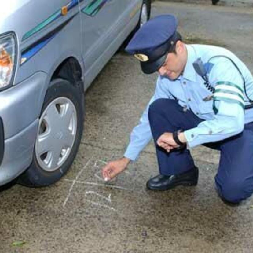 【道路交通法】改正を振り返ってみる。見なくなったチョークでタイヤに線。