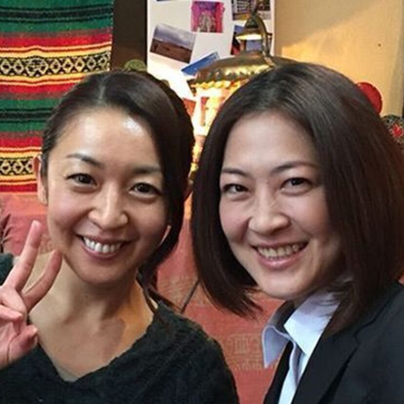 酒井美紀、ドラマ『白線流し』で共演の馬渕英里何と再会。