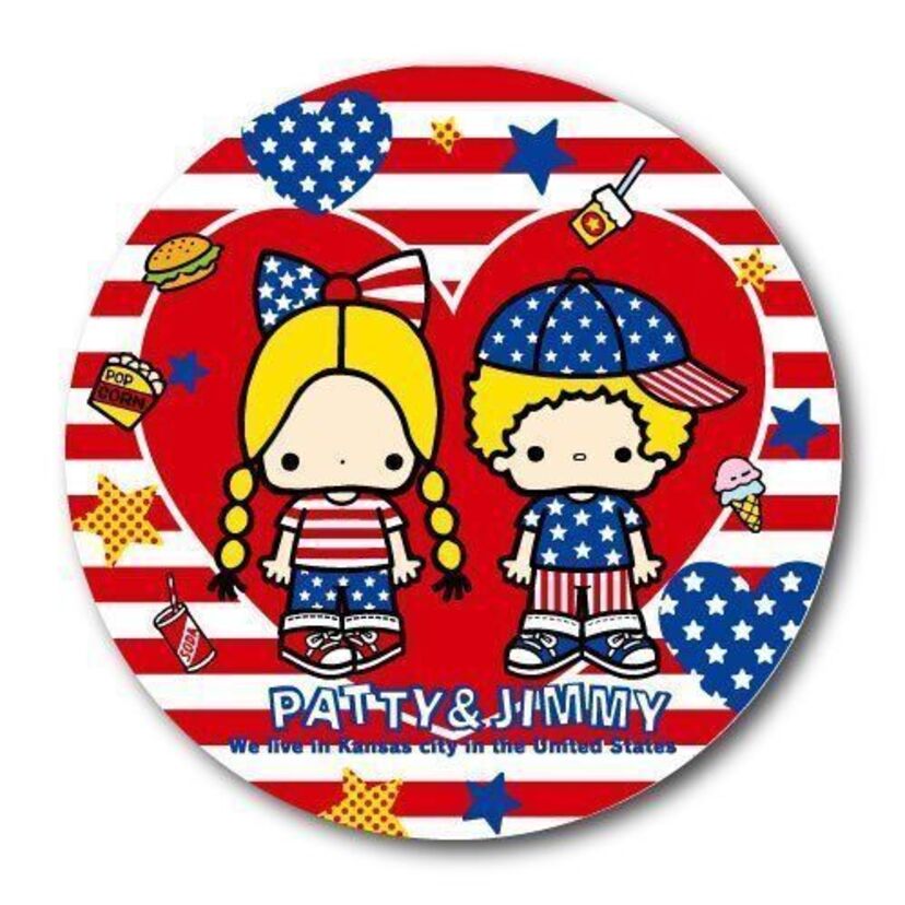 【70年代サンリオキャラシリーズ】アメリカンスタイルのかわいいカップル！『パティ＆ジミー』
