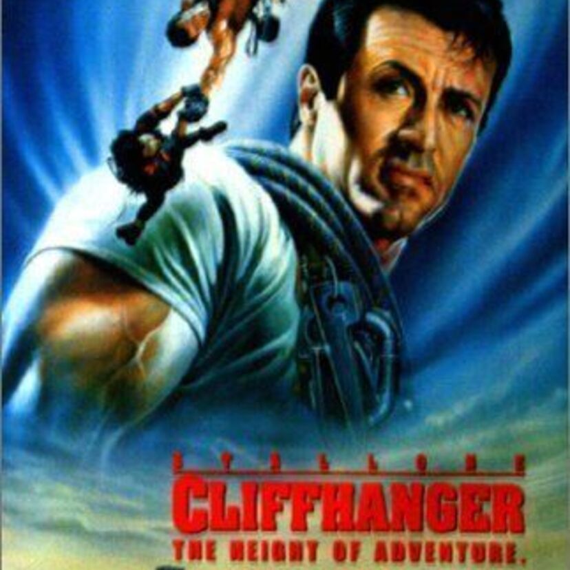 全米初登場1位を獲得！！山で激しい戦いが繰り広げられる。映画『クリフハンガー』