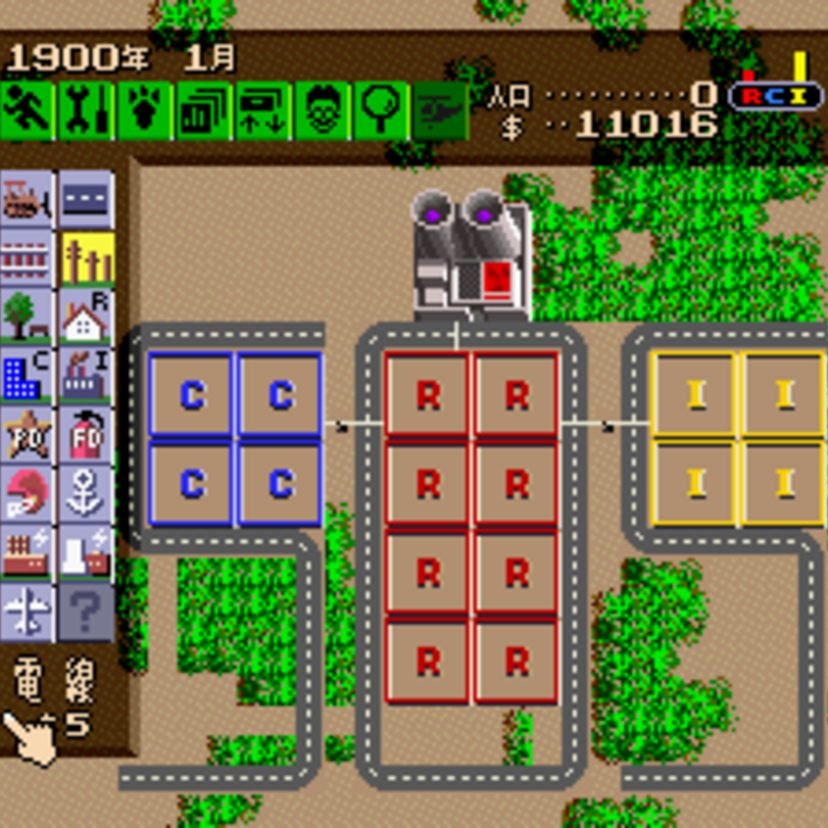 スーファミ版シムシティと今のシムシティの違い