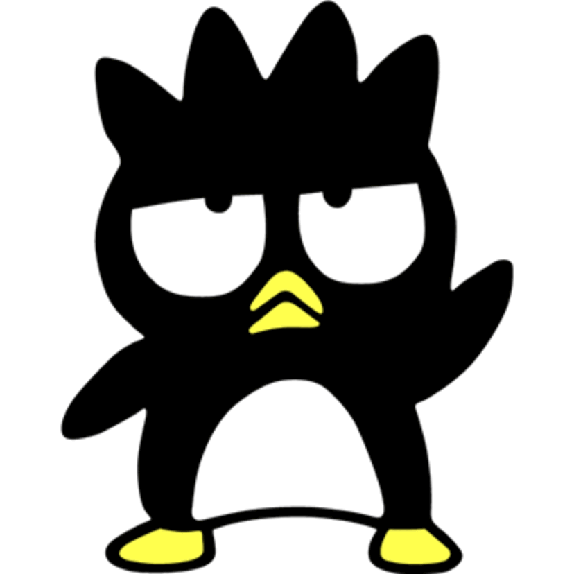 【90年代サンリオキャラシリーズ】いたすら好きなペンギンの男の子『バッドばつ丸』