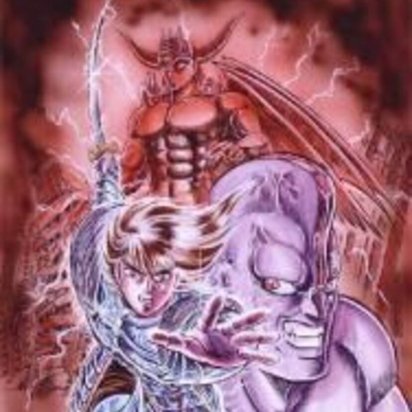 巻来功士の漫画『ゴッドサイダー』（『週刊少年ジャンプ』で1987年から1988年まで連載）の主要なエログロ系キャラクター