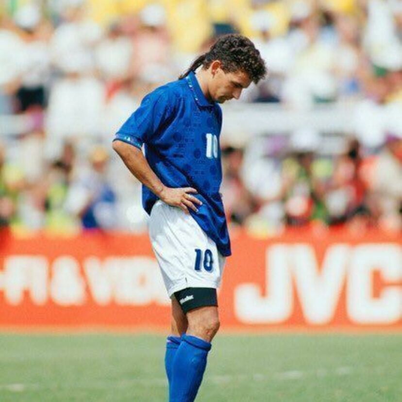 '94Ｗ杯・決勝のPK！ロベルト・バッジョが肩を落とす姿を今も鮮明に覚えています・・・。