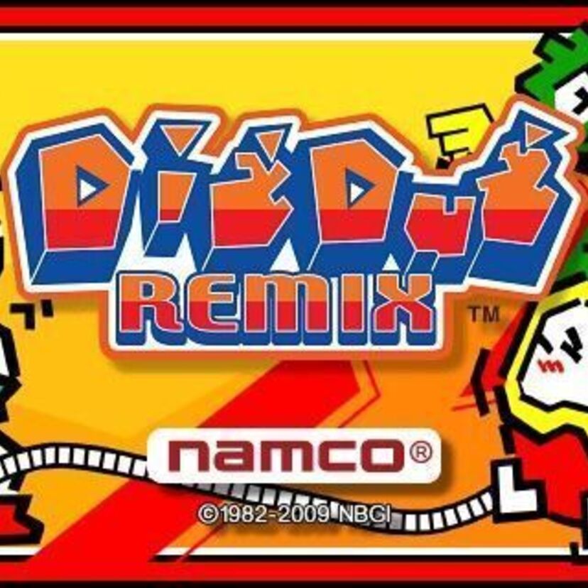 「ナムコ初期の名作・ディグダグ！穴掘りゲーム？頭も使うアクションゲームの決定版！！」