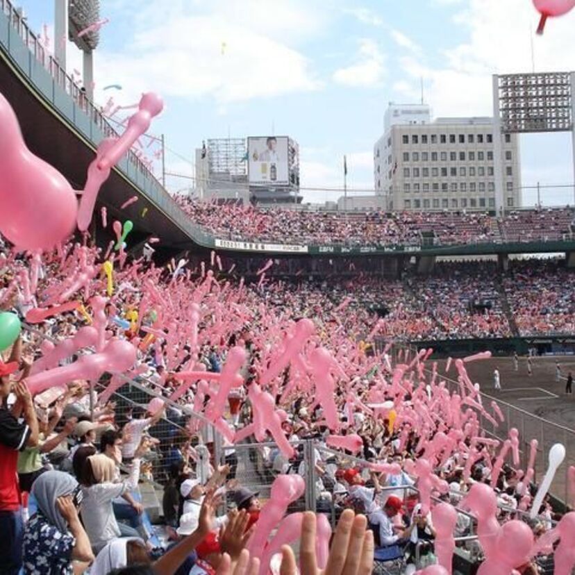 元広島カープの本拠地　広島市民球場