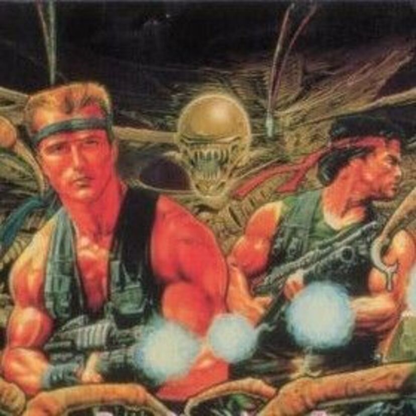 アーノルド・シュワルツェネッガとシルベスター・スタローンが主人公？！アクションシューテングゲーム『魂斗羅』