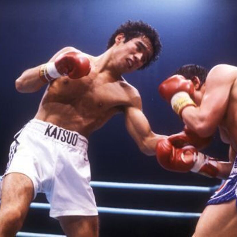 渡嘉敷勝男 「世界戦で倒し倒されの試合をし最終ラウンド、僕の手が上がり、倒れ、病院に運ばれ、死ぬ」