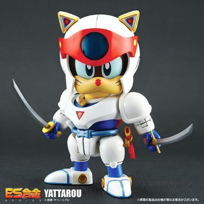入手困難だった【ES合金 ヤッ太郎】待望の国内販売決定！ 『キャッ党忍伝てやんでえ』ニャンキーのリーダーとは俺のことでい！